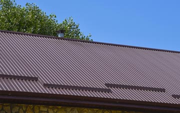 typical Lyme Regis corrugated roof uses